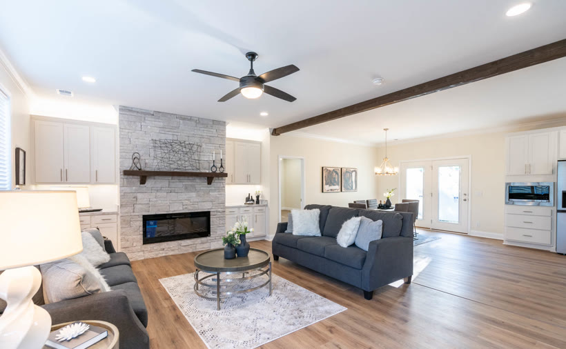 The Riverview interior